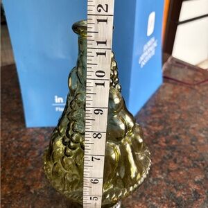 Vintage glass decanter made in Italy